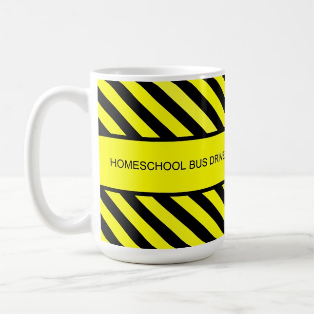 homeschool buss kaffemugg (Vänster)