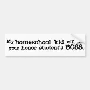 Homeschool chef bildekal