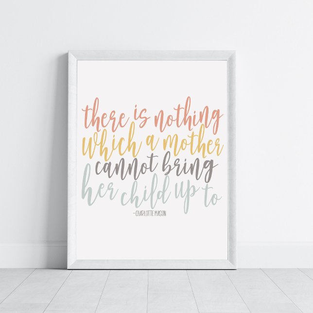 Homeschool Citote Rainbow Pastel Charlotte Mason Poster (Skapare uppladdad)