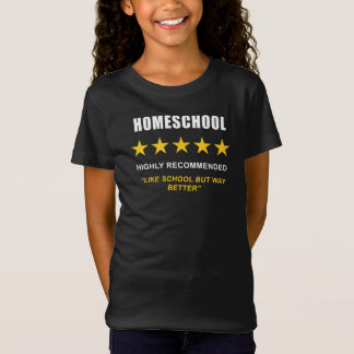 Homeschool - hög rekommenderad: Lustigt Sarkastisk T Shirt