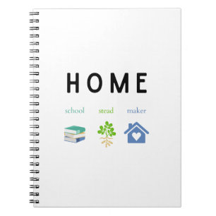 Homeschool Homestead - bärbar dator Anteckningsbok