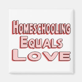 Homeschool Kärlek Magnet