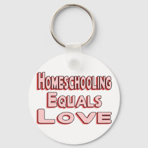 Homeschool kärlek nyckelring