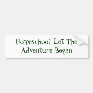 Homeschool l5At TheAdventure börja Bildekal