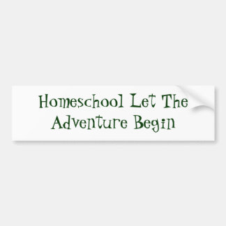 Homeschool l5At TheAdventure börja Bildekal