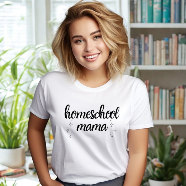 Homeschool Mama T-Shirt (Skapare uppladdad)
