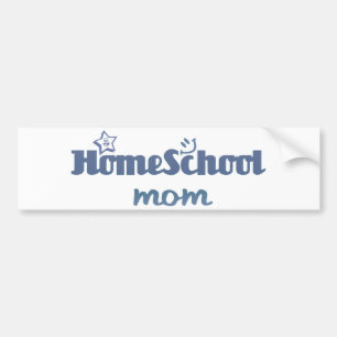 Homeschool mamma bildekal