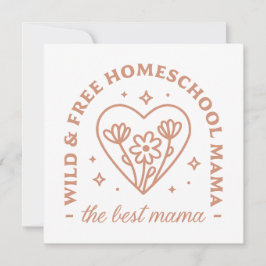 Homeschool mamma, den bästa mamman och de bästa of julkort