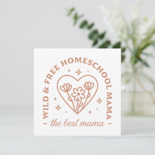 Homeschool mamma, den bästa mamman och de bästa of julkort