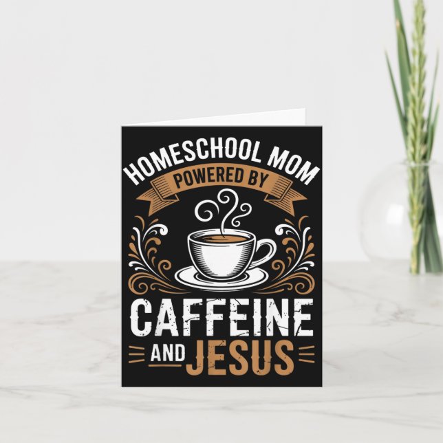 Homeschool Mamma Drivkraft Kort (Framsida)
