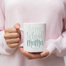 Homeschool Mamma Est Personlig Date Blue Tones