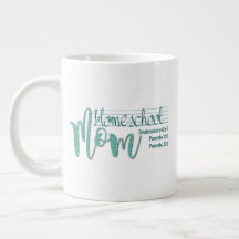 "Homeschool Mamma" JUMBO Mugg w/Spurgeon Quote