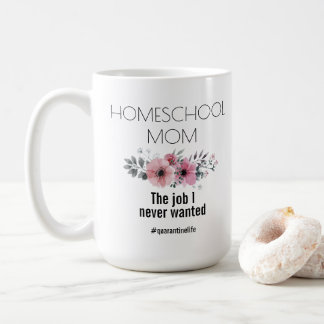 Homeschool Mamma #karantantinelife Kaffemugg