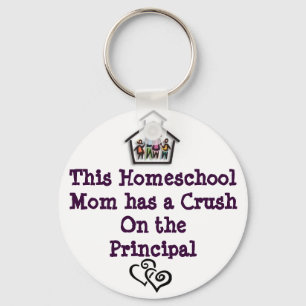 Homeschool mamma Keychain Nyckelring