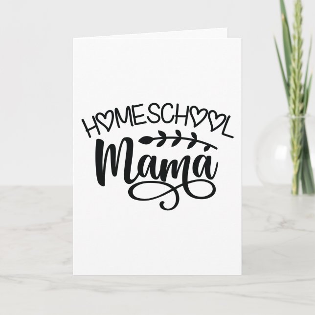 Homeschool Mamma Kort (Framsida)