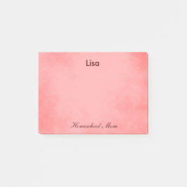 Homeschool Mamma Rosa Parchment Post-it Block