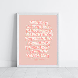 Homeschool Motivering Citate Art Poster