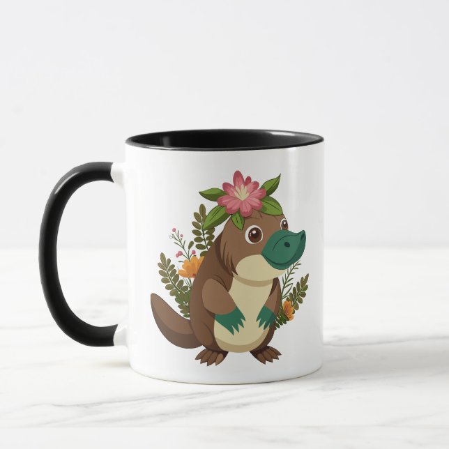 Homeschool Platypus Mug Mugg (Vänster)