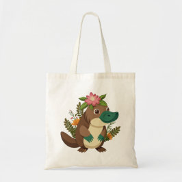 Homeschool Platypus Tote Tygkasse