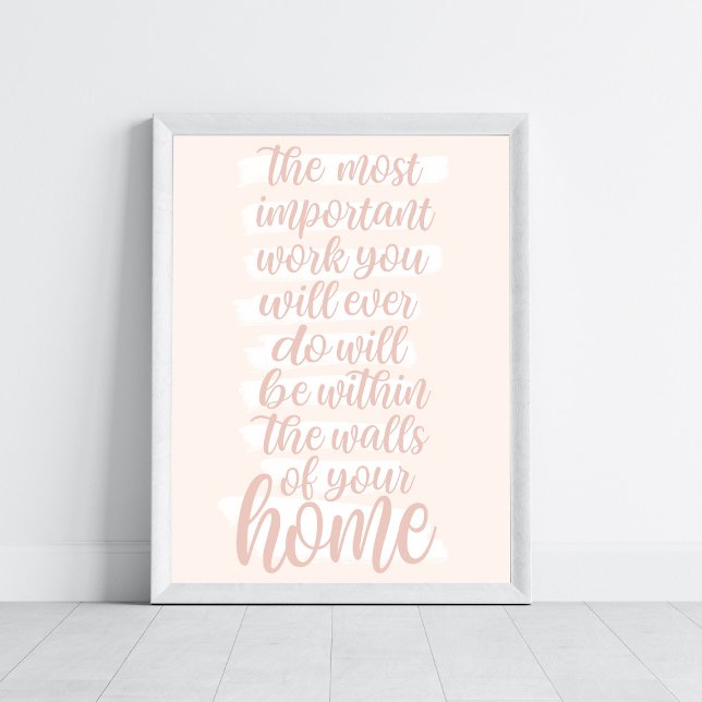 Homeschool Quote Wall Art Pastel Färg Poster (Skapare uppladdad)