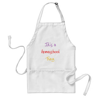 Homeschool sak förkläde