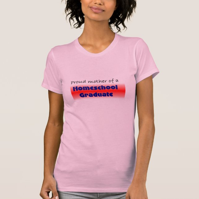 Homeschool student mamma t shirt (Framsida)