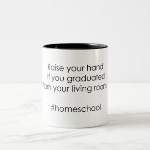 Homeschool studentmugg Två-Tonad mugg