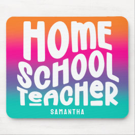 Homeschool Teacher Colorful Ombre Musmatta