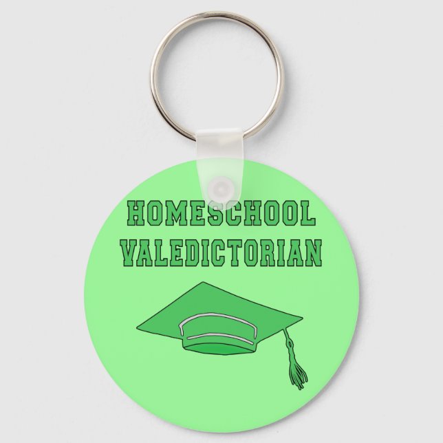 Homeschool Valediktorian Products Nyckelring (Framsida)