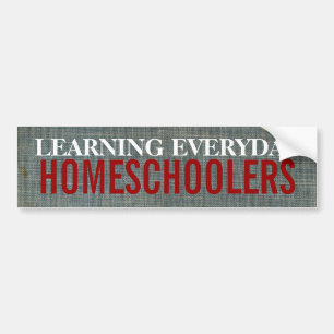 Homeschoolers Bildekal
