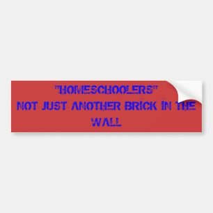 "HOMESCHOOLERS " INTE PRECIS EN ANNAN TEGELSTEN I BILDEKAL