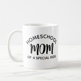 Homeschooling Mamma Speciella barnkaffe Mugg