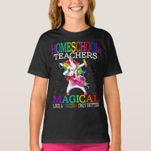 Homeschoollärare Magic som Unicorn T Shirt