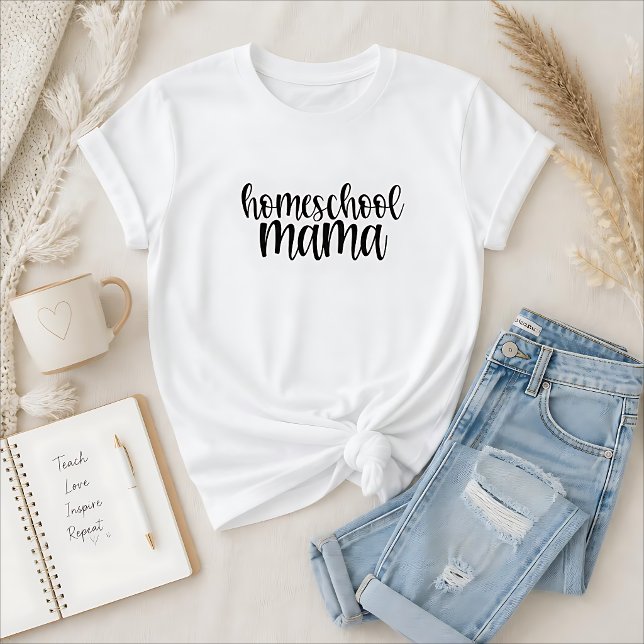 Homeschoolmamma T Shirt (Skapare uppladdad)