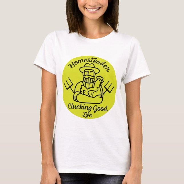 Homestead Farmer T-Shirt (Framsida)