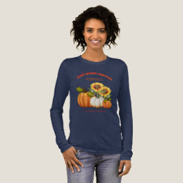 Homestead Sunblommor n Pumpkins Fall T Shirt