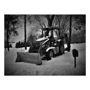 "Homestead Tractor" Fototryck
