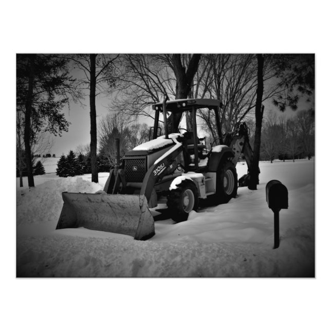 "Homestead Tractor" Fototryck (Framsidan)