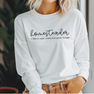Homesteader-skjorta och Homesteading-Mamma-skjorta T Shirt