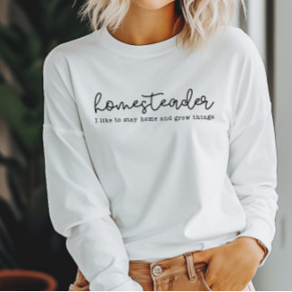 Homesteader-skjorta och Homesteading-Mamma-skjorta T Shirt