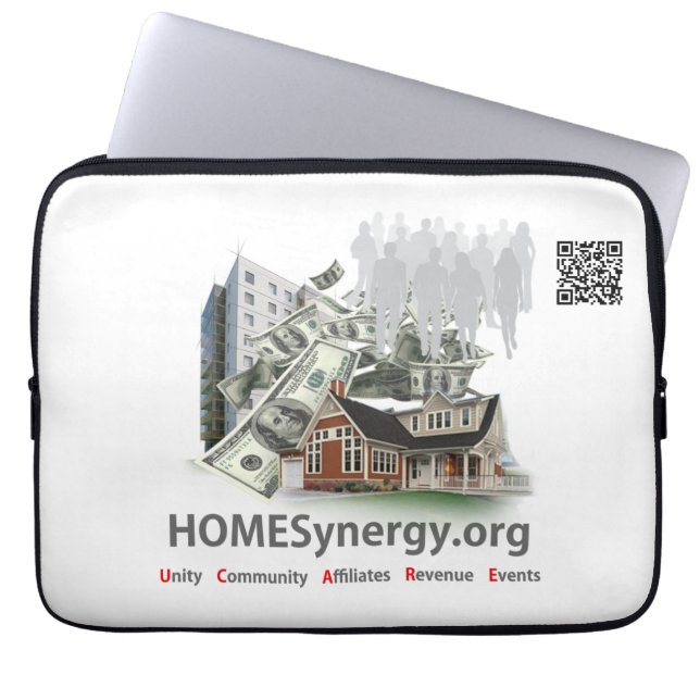 HOMESynergy - Laptop sleeve 13 tum (Framsidan)