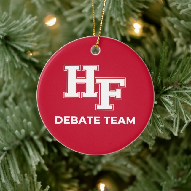 Homewood-Flossmoor Debatteam Ornament (Träd)