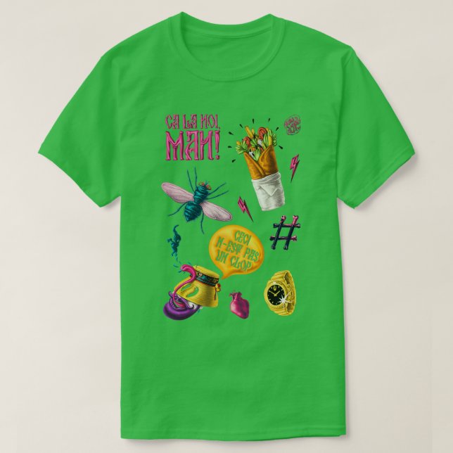 HOMEY MÖNSTER T SHIRT (Design framsida)