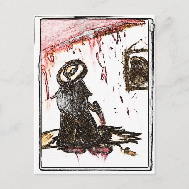 Homicidal Vykort (Framsida)