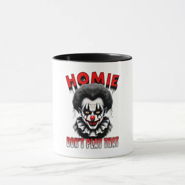 Homie Clown - 11 oz Two Tone Mugg (Center)