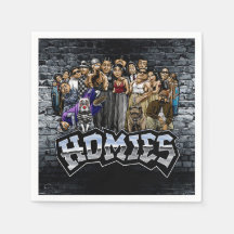 Homies-festduk, 90-tals gammal skola-fest  