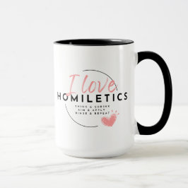 Homiletic Hearts Ceramic Mugg