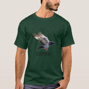 Homing Pigeon tävla birdman T Shirt
