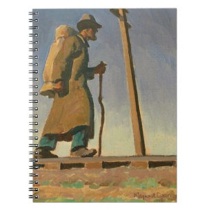 Homless Man av Maynard Dixon Anteckningsbok