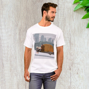 Homless Man T Shirt